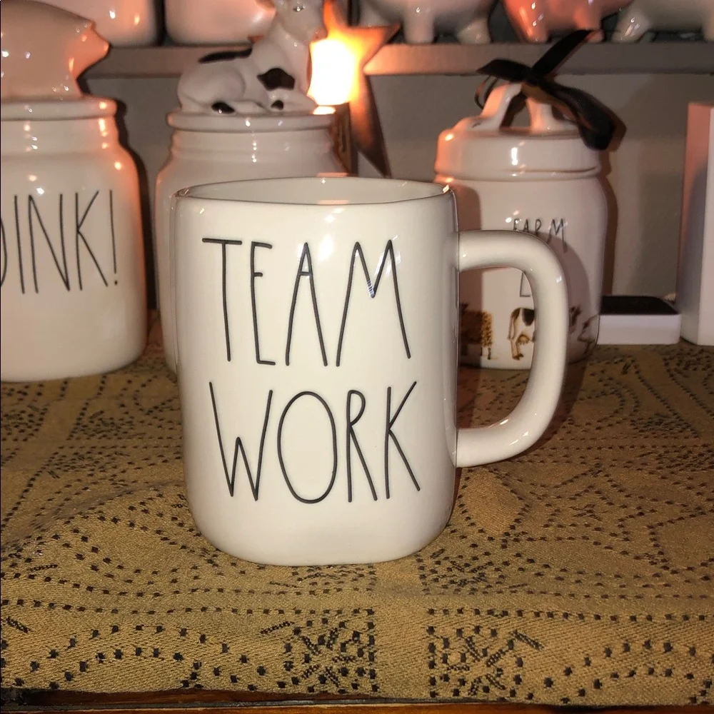 Rae Dunn TEAM WORK Mug.